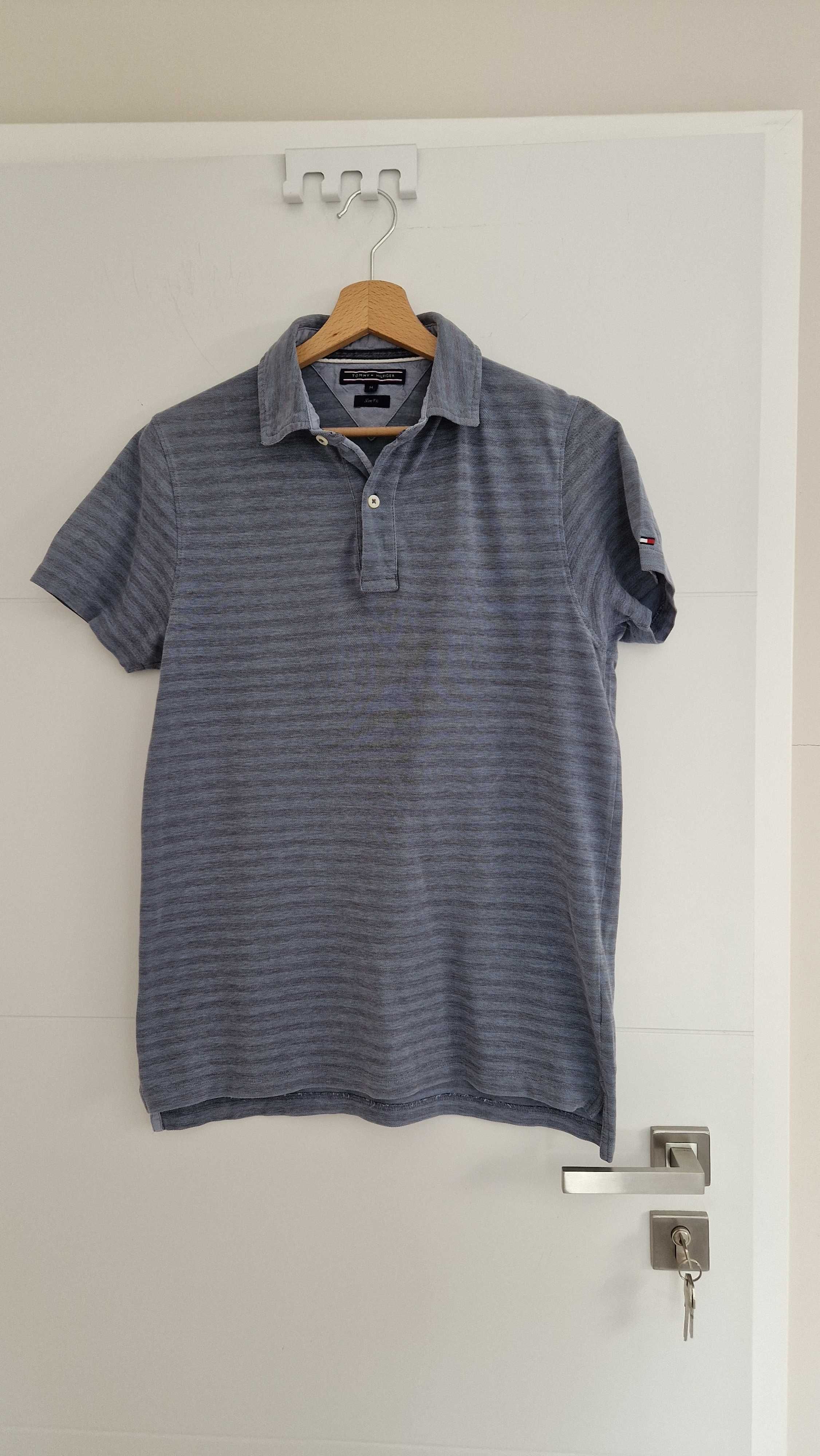 Koszulka polo bawełniana t-shirt polówka Tommy Hilfiger M