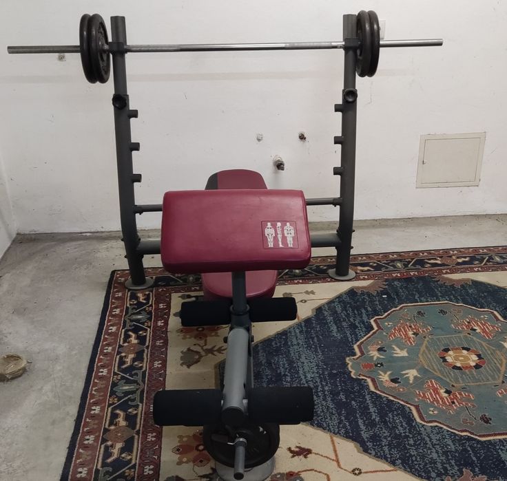 Banco de supino plano inclinável