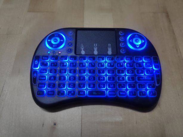 Teclado Wireless Mini - Multifunções com iluminação