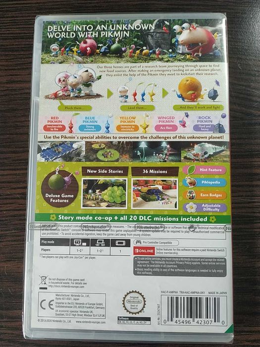 Gra Pikmin 3 Deluxe - Nintendo Switch - Nowa