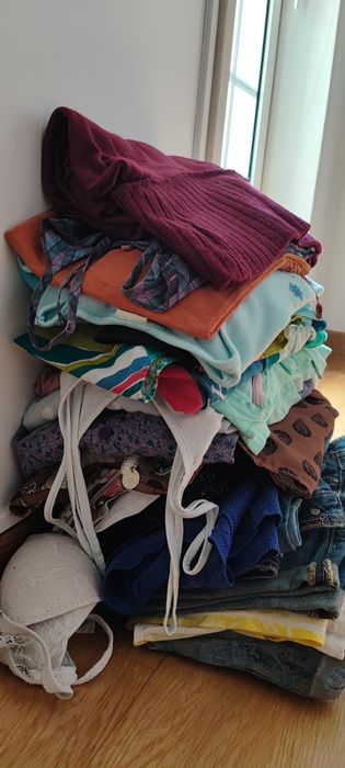 Saco de roupa mulher 25 peças