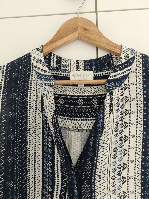 Sukienka damska bez rękawów na lato letnia luźna wiskoza S M