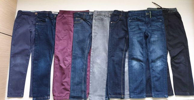 Spodnie r, 116 cm - 3 sztuki