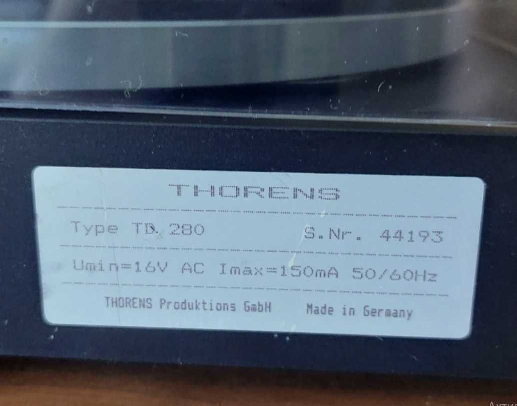 програвач вінілу Thorens TD 280 MK II