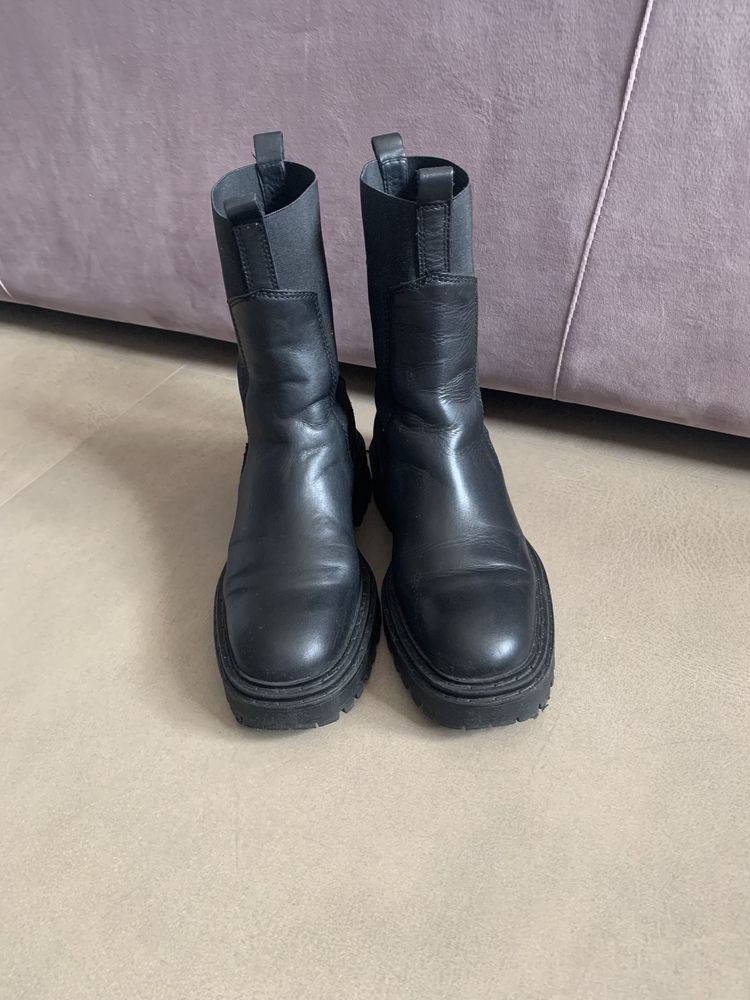 Челсі шкіряні Massimo dutti