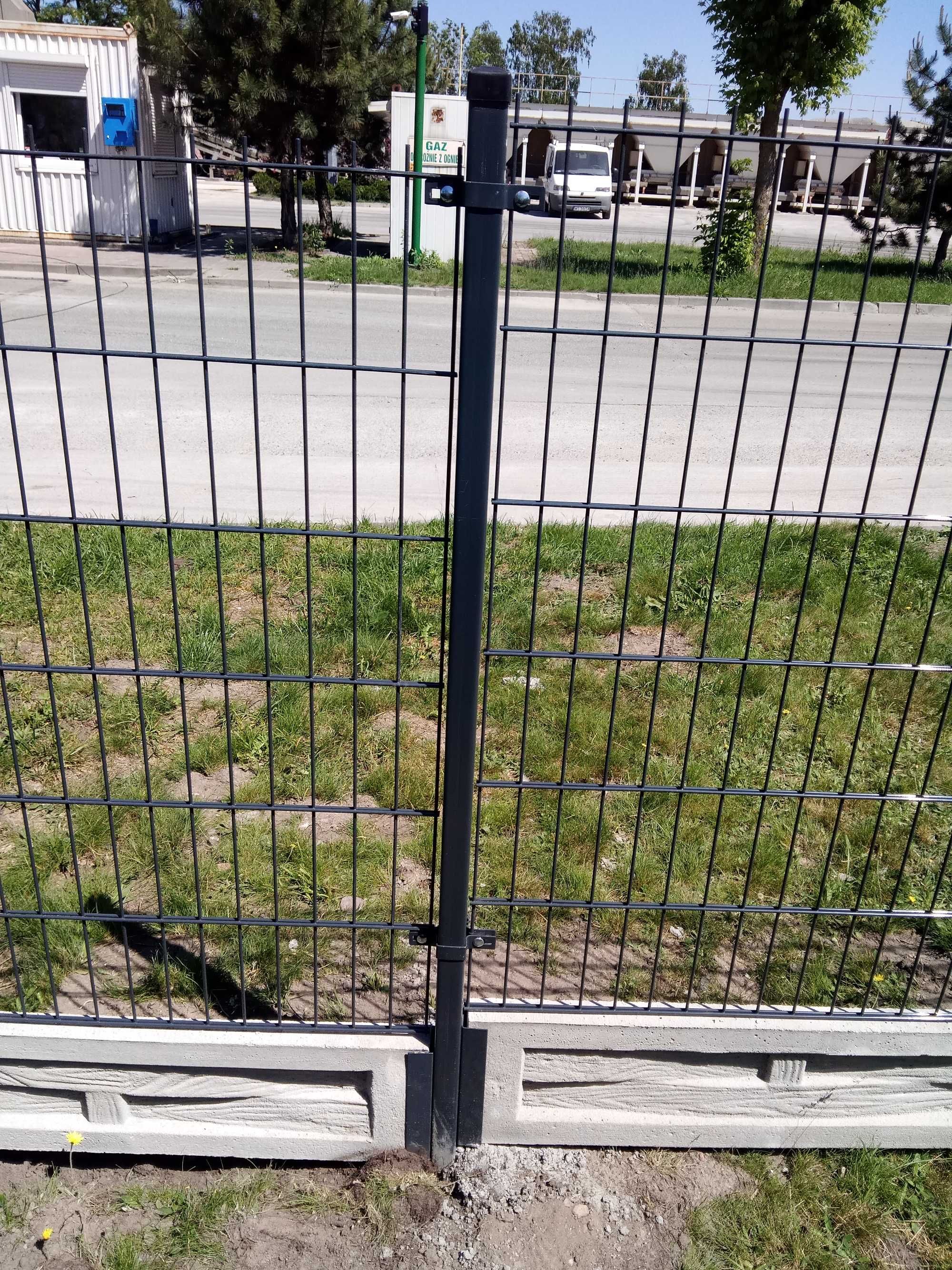 Panele ogrodzeniowe , Panel ogrodzeniowy 4mm GRAFIT H-153 DOSTAWA