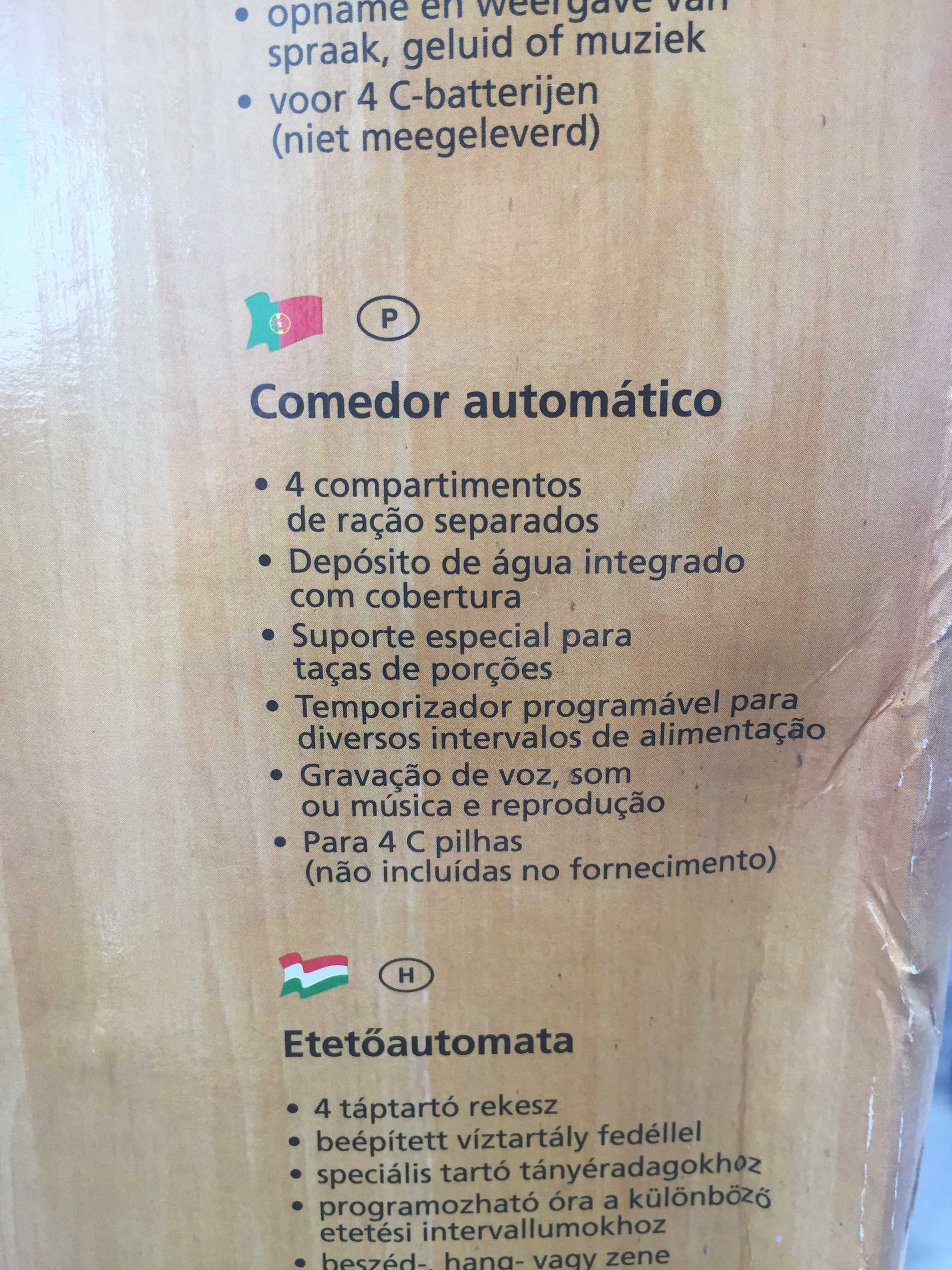 Comedor automático gatos/cães TRONIC