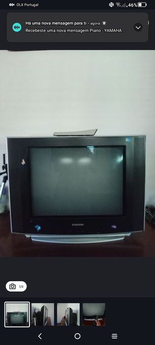 Tv funcionando perfeitamente