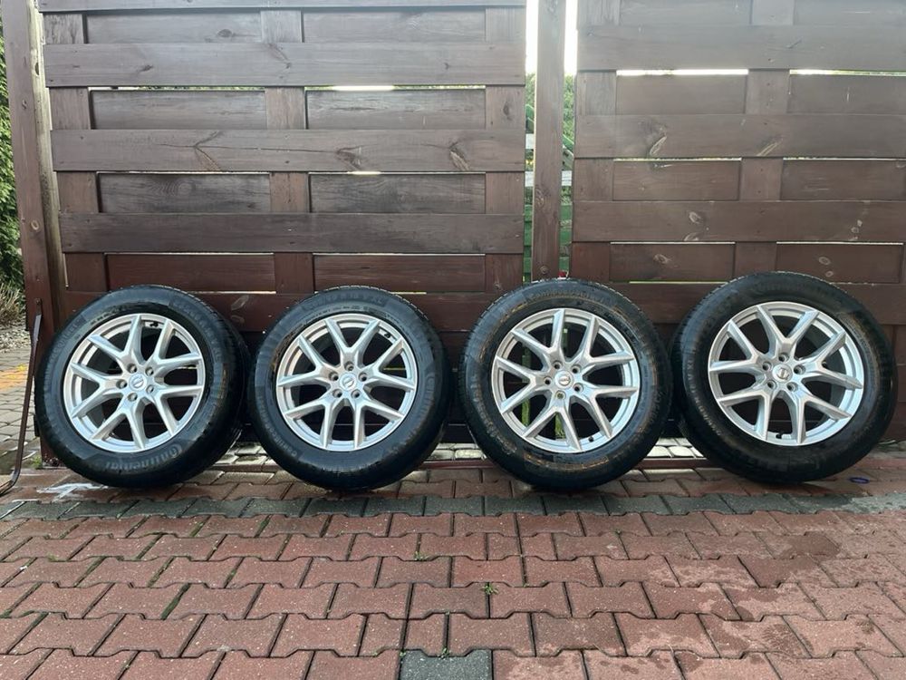 Komplet Kol LATO Volvo XC40 XC60 XC90 235/60/18 Michelin 6.5mm BDB