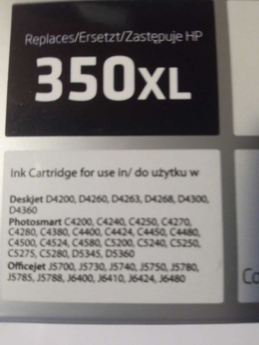 Картридж 350XL для принтера новый