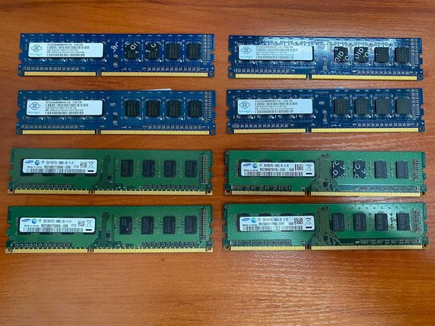 Pamięć RAM DDR3 2 GB Samsung, Hynix, Nanya, Micron