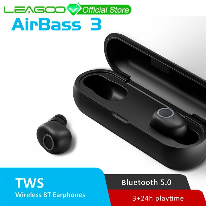 LEAGOO AirBass A3 TWS nowe słuchawki bezprzewodowe bluetooth 5.0