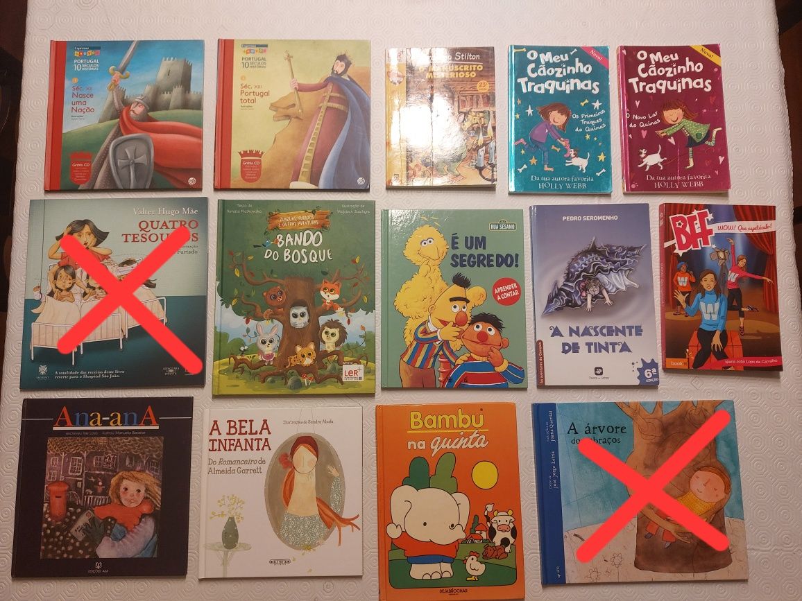 Livros PNL e outros - da pré-escolar ao 9º ano de escolaridade