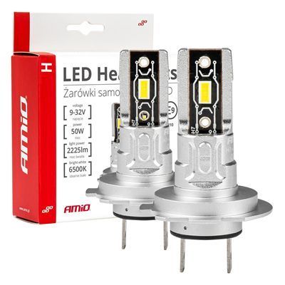Żarówki Samochodowe Led Seria H-Mini H7 H18 6500K