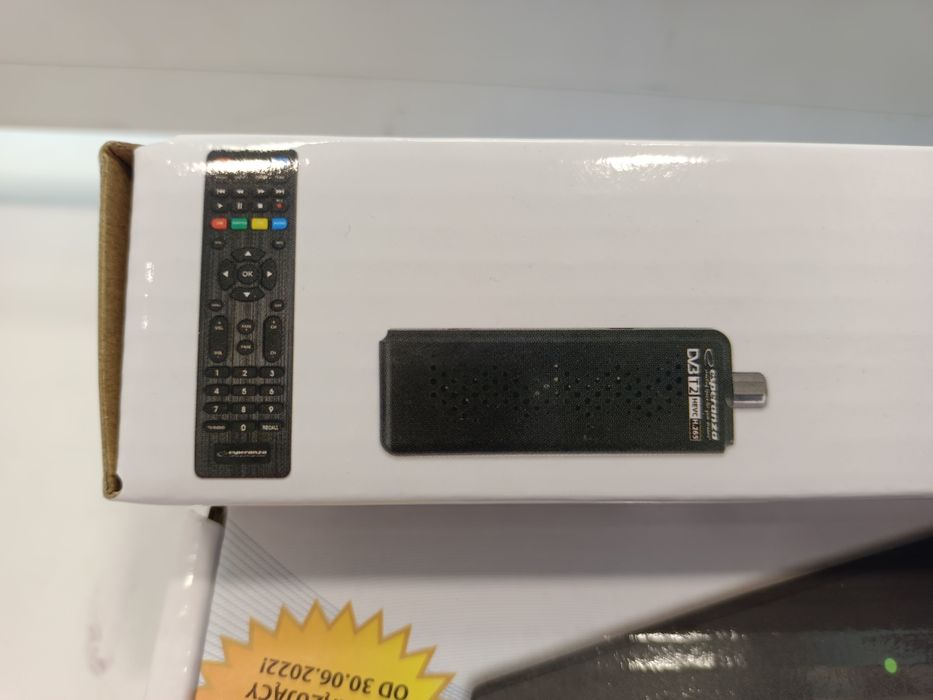 NOWY tuner do telewizji DVB-T2 HEVC H.265 EV109R Komis Madej Sosnowiec