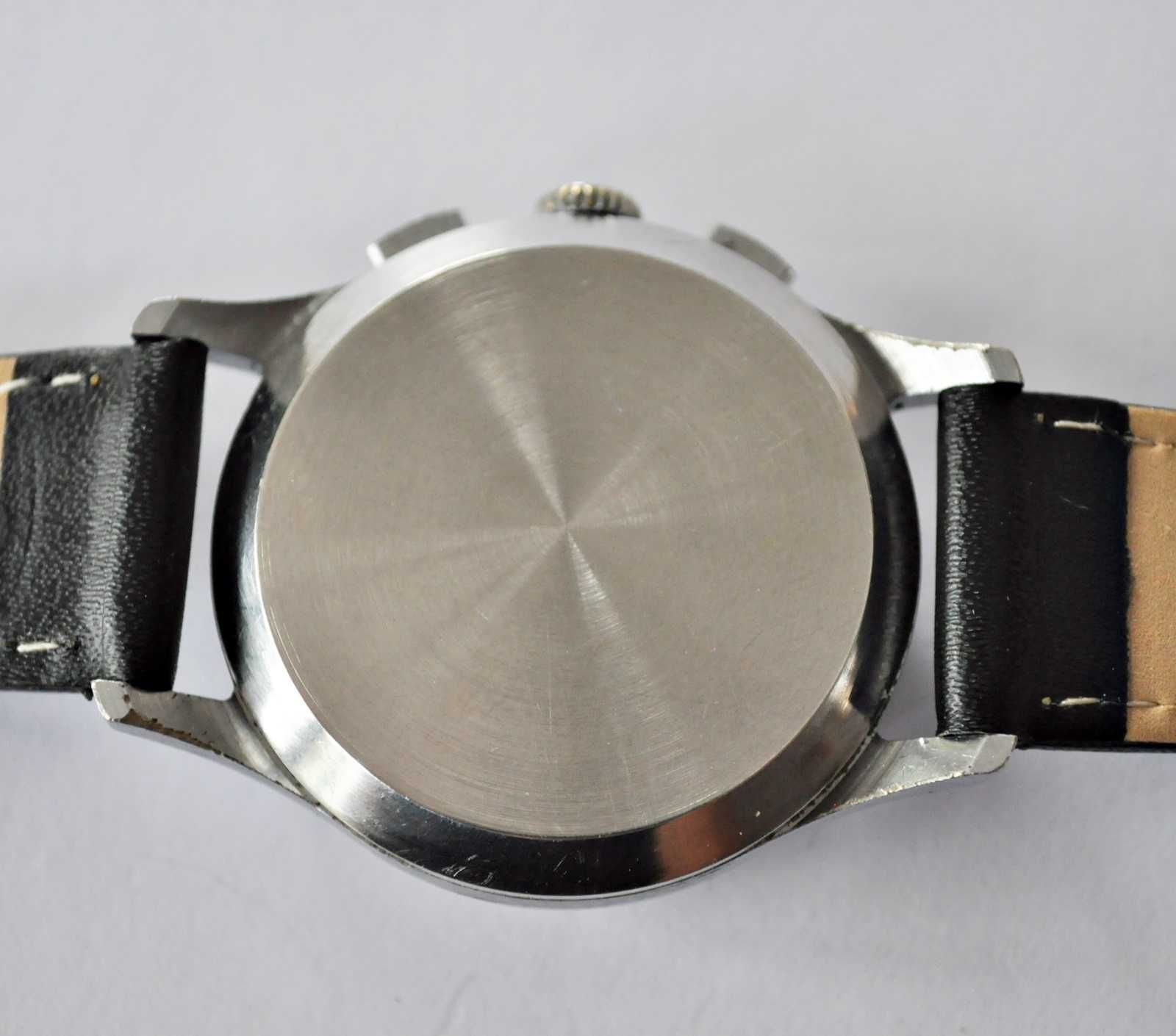Rzadki Poljot chronograf 3017 19 kamieni