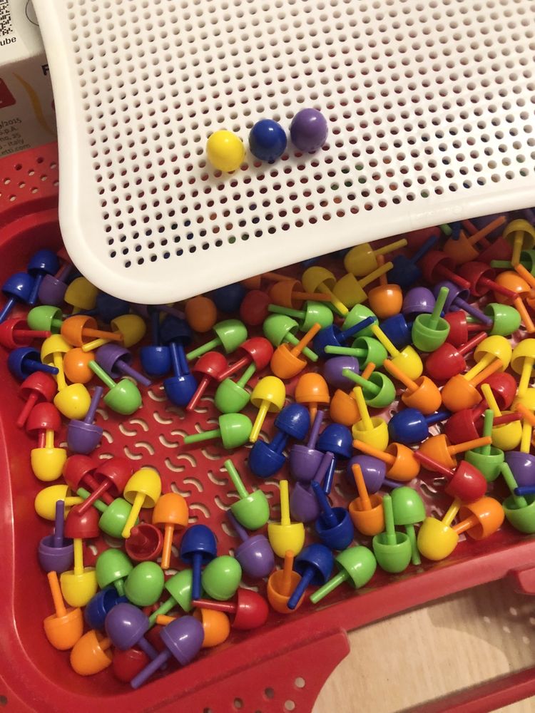 Quercetti Fanta Color mozaika puzzle zestaw 160 elementów wiek 4+