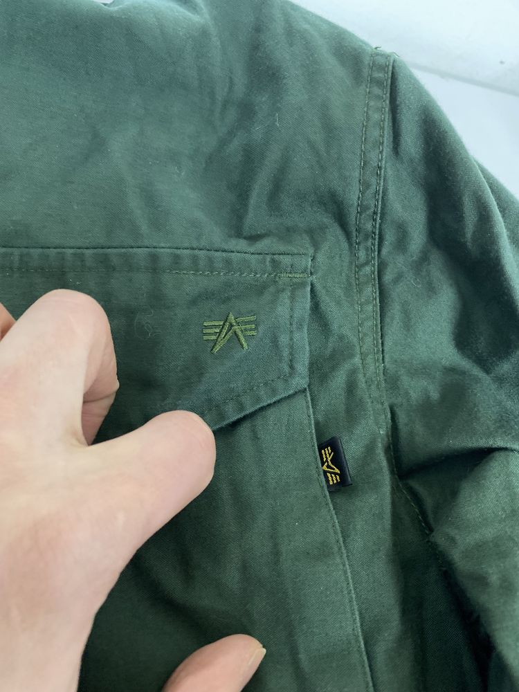 Куртка alpha industries m65 танкер альфа индастриз