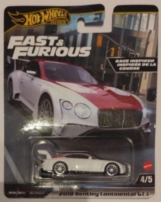 Hot Wheels F&F 2018 Bentley Continental GT 3
