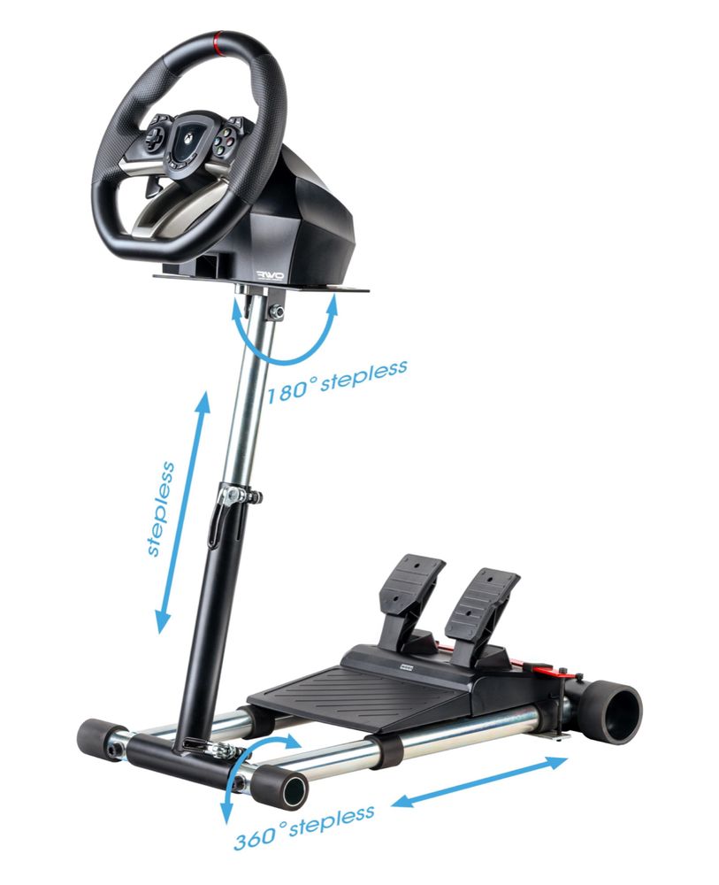 Stojak Simracing na kierownice i pedaly Logitech, Thrustmaster, Moza