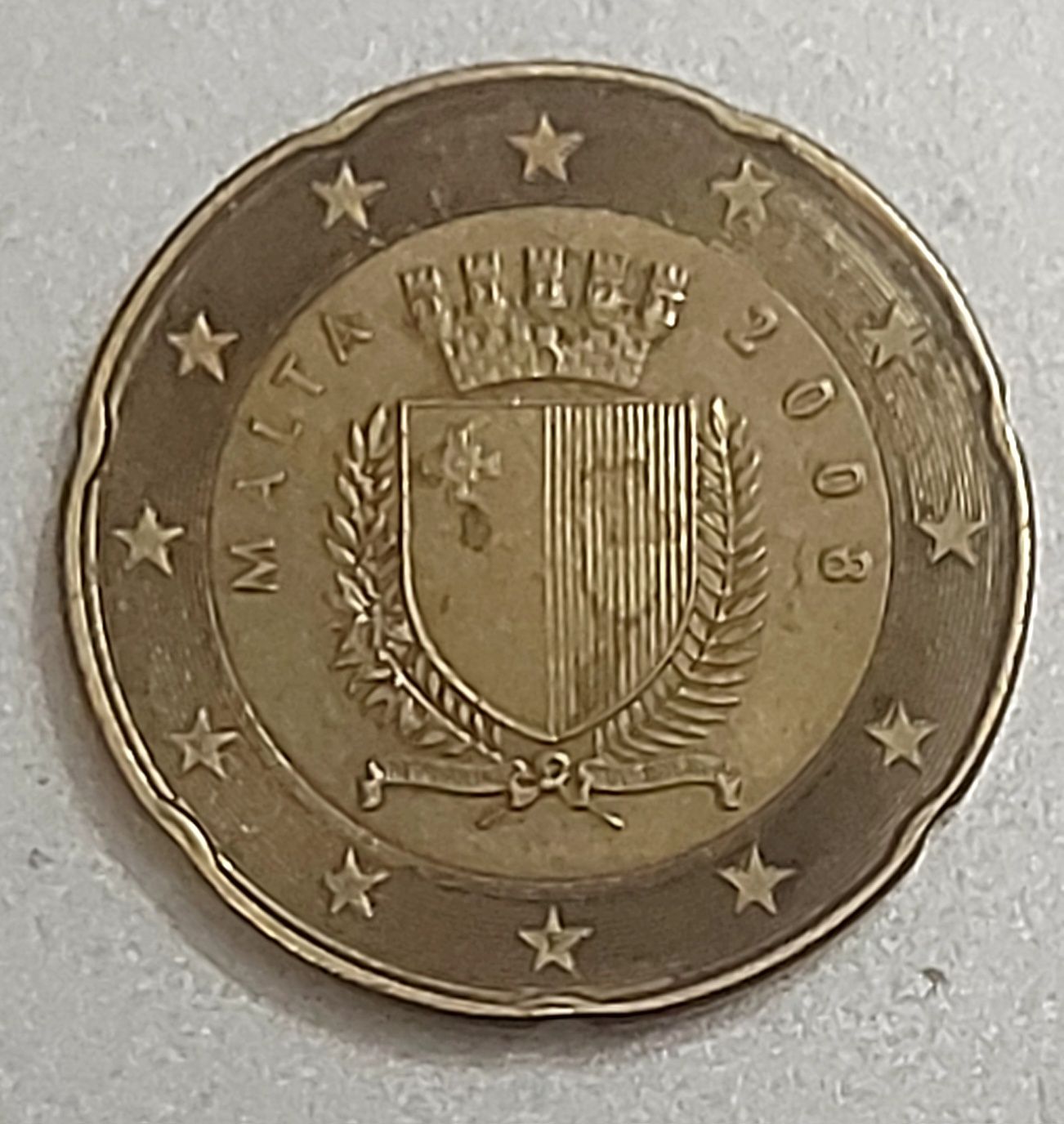 Moeda de O,20€ Ano 2008