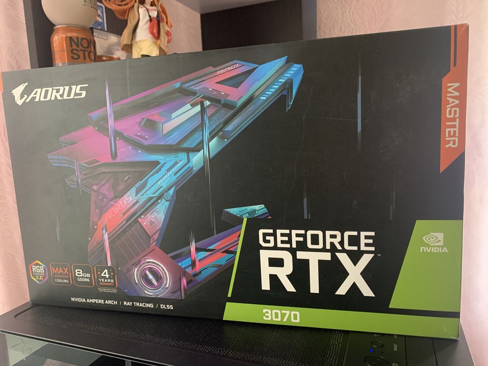 Nvidia GeForce RTX 3070 Aorus Master в идеале!