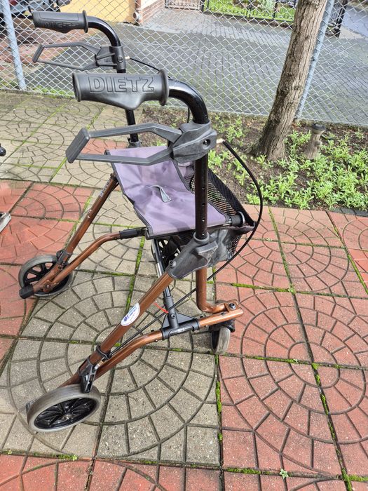 Balkonik chodzik rechab. rollator aluminiowy Dietz Taima okazja!