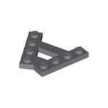 LEGO 15706 Płytka typ A Dark Bluish Gray 1szt.