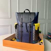 Louis Vuitton Christopher / рюкзак LV (темніший вживу)