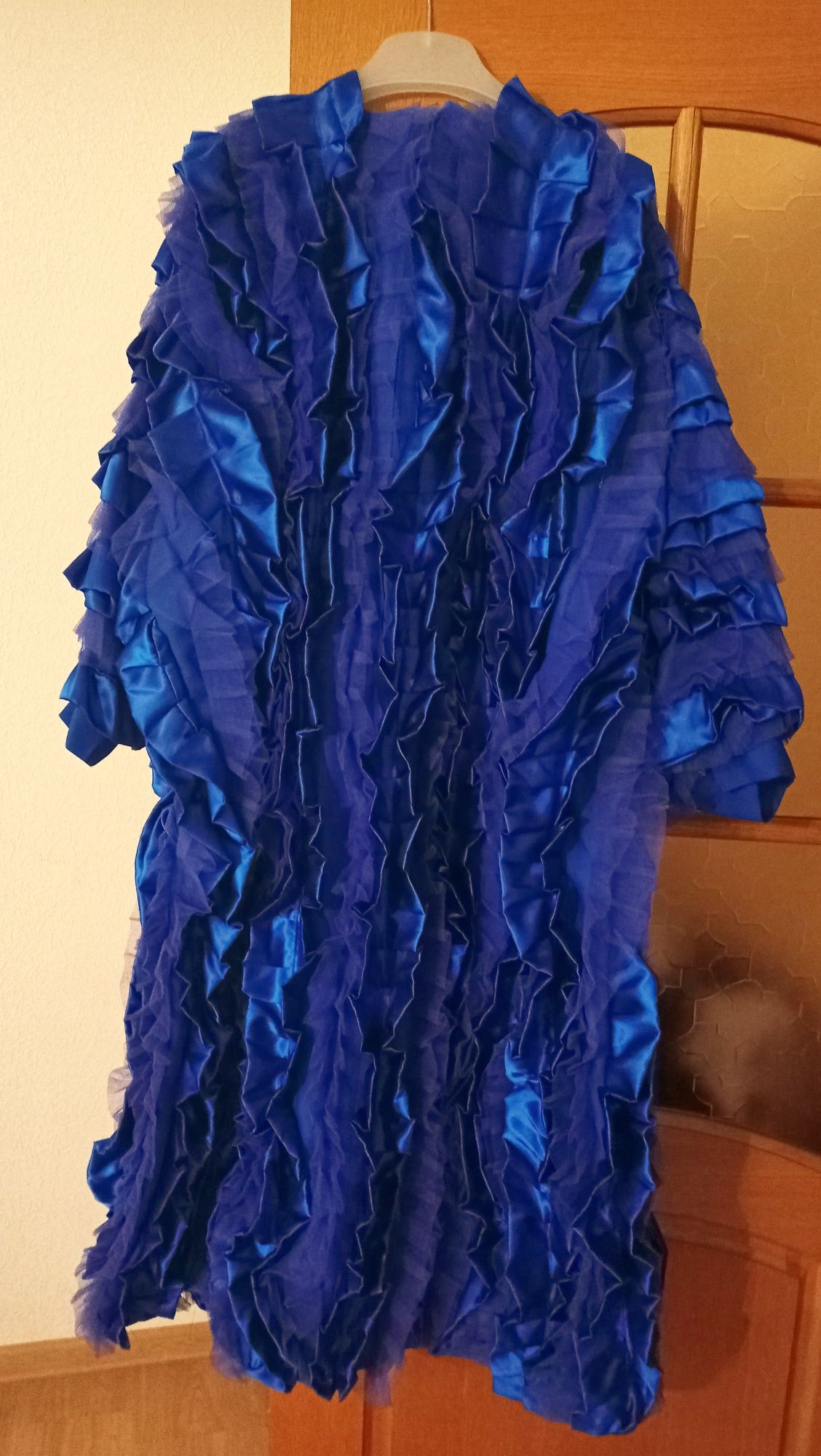 платье карнавальное,ночь,синяя птица