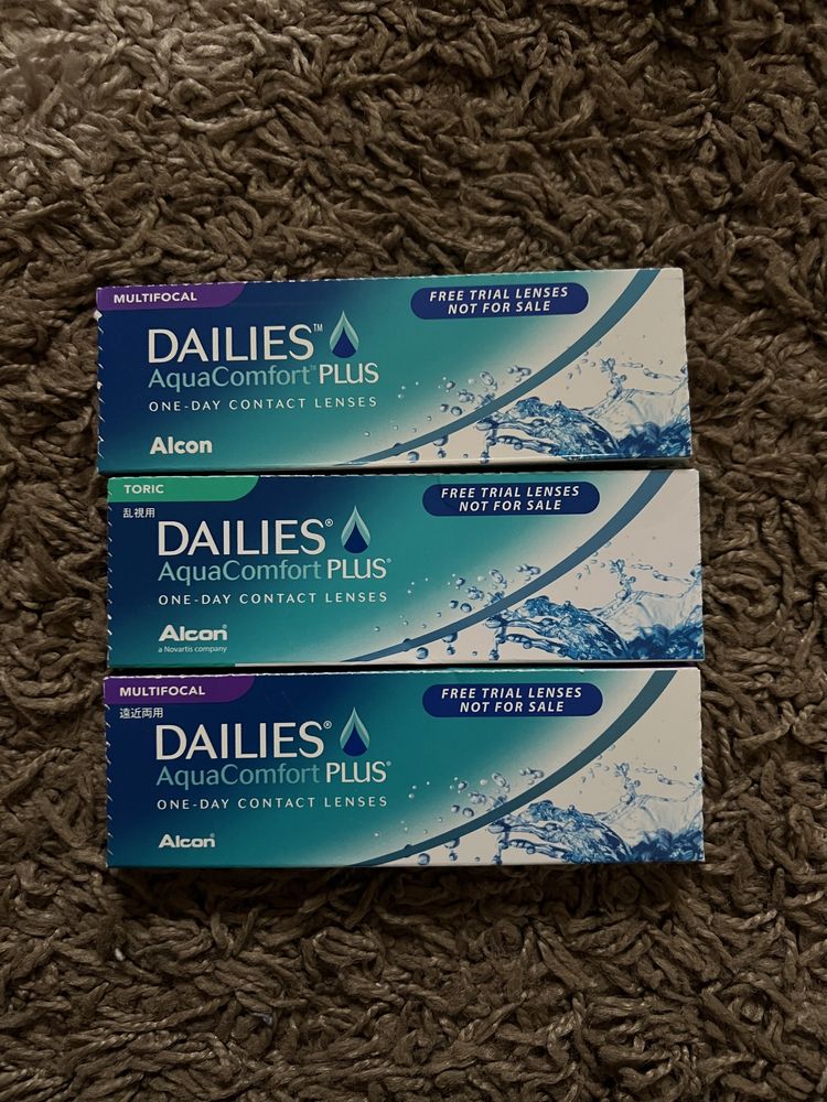 Одноденні контактні лінзи Alcon DAILIES AQUACOMFORT PLUS(30штук)