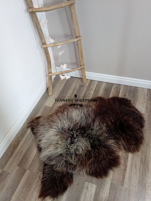 Skóra Owcza Naturalna Kolor Szary (SIWE) Skóry Owcze