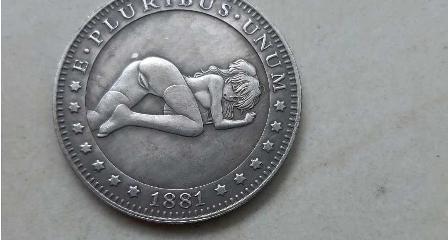 USA one dolar 1881 akt wypukły