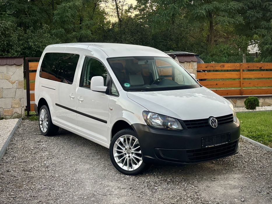 | Volkswagen Caddy Maxi 2014 2.0 140KM | Perfekcyjny Stan | Navi |