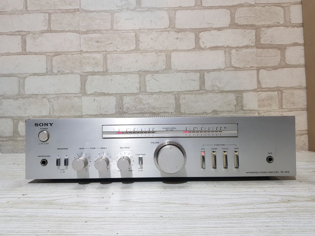 Стерео підсилювач/усилитель Sony TA-343 2x30Вт б /у з НімеччиниВихідна