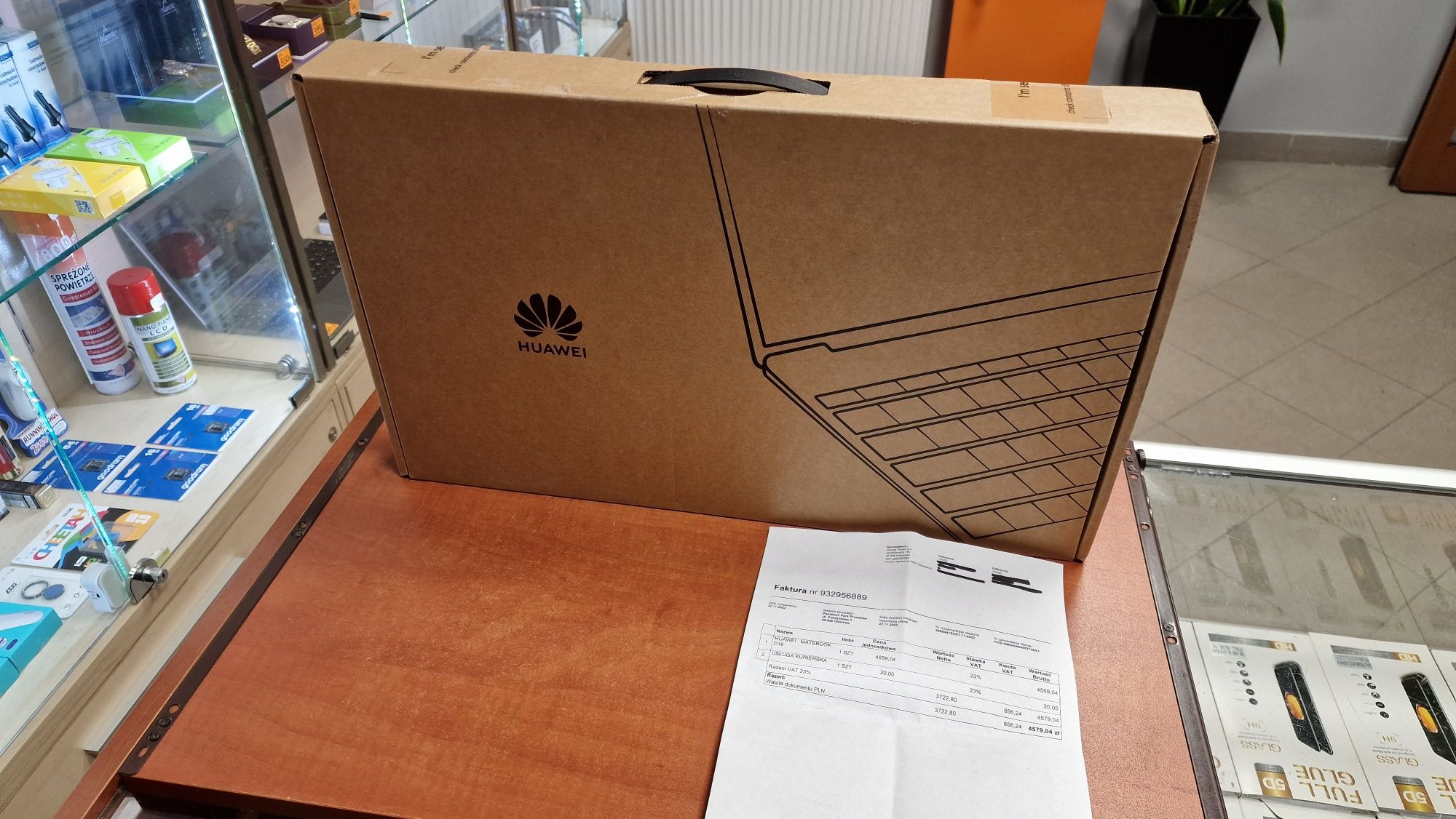 NOWY laptop Huawei MateBook D16 | Intel i5 | 512GB SSD | 16GB RAM | gw