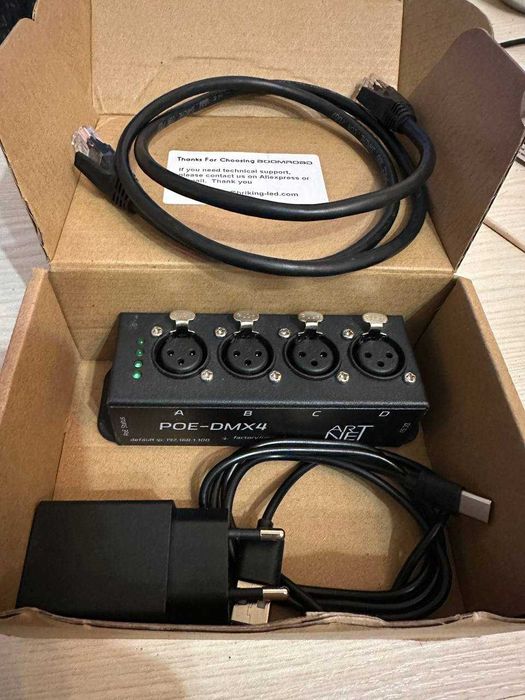 ArtNet DMX512 Controller 4