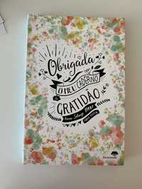 Livro- o meu caderko de gratidão