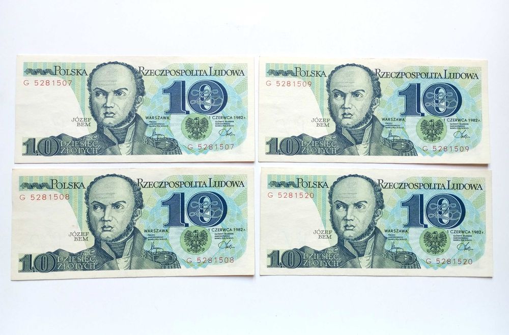 10 zł 1982  - K/G  -   st. UNC-