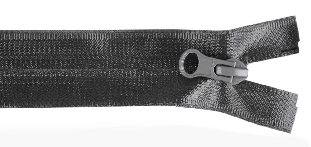 Zamek żyłka "7" wodoodporny  60 cm CZARNY