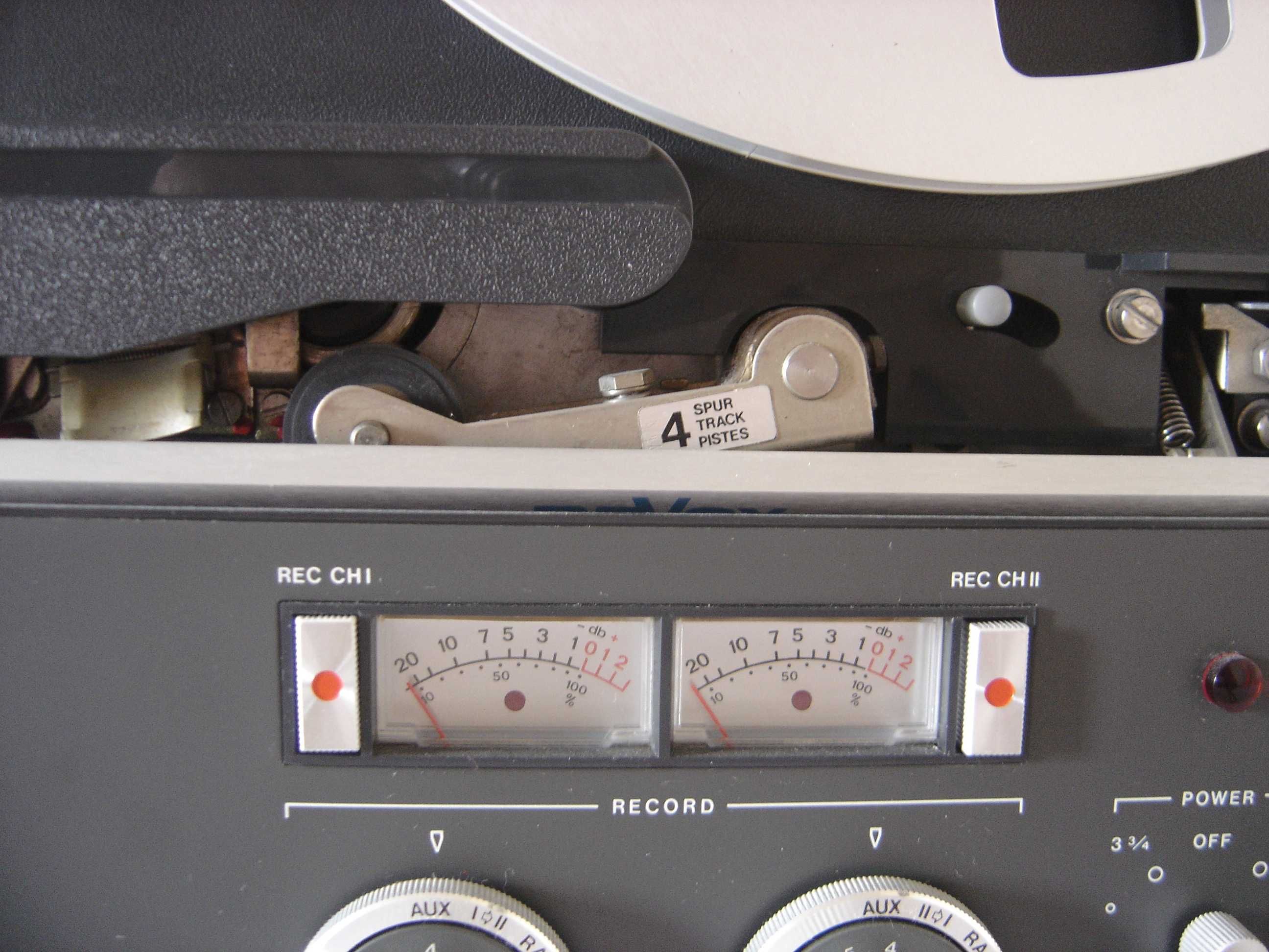 Revox A77 magnetofon szpulowy, zestaw