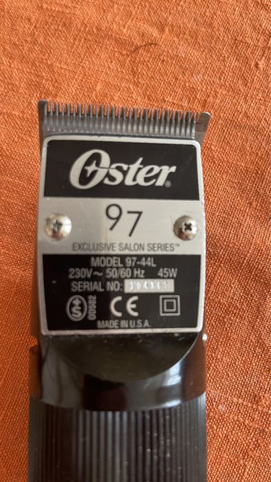 Машинка для стрижки OSTER с лезом 0000,роторна