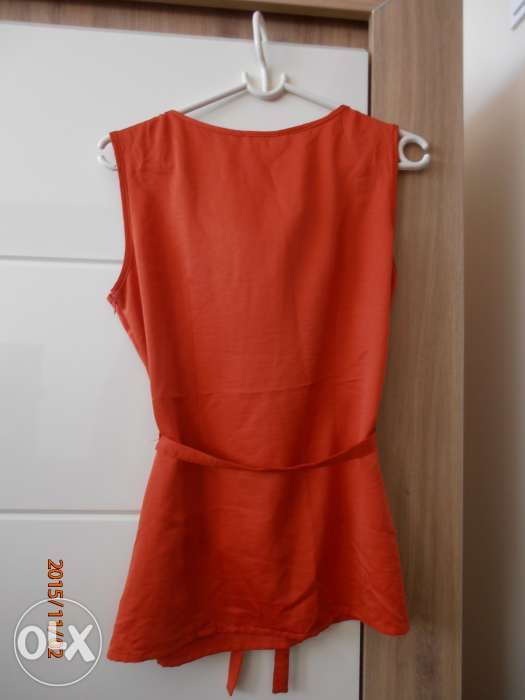 Bluzka QUIOSQUE, pomarańczowa, rozmiar 40