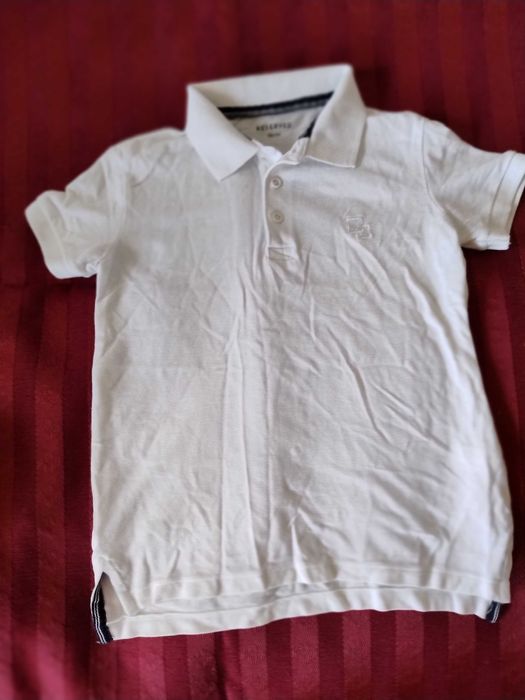 Koszulka Polo Reserved 122 d przedszkola T-shirt bluzka spodenk majtki