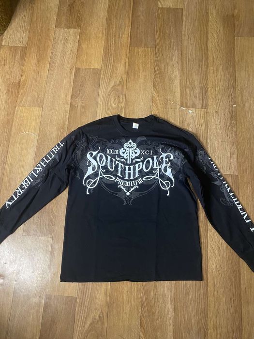 продам лонг лонгслив southpole соузпол sk8 y2k rap skate hiphop