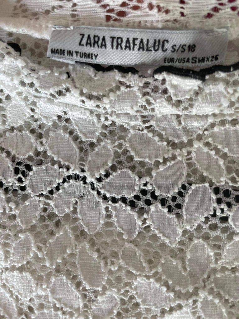 ZARA - koronkowa bluzeczka rozmiar S