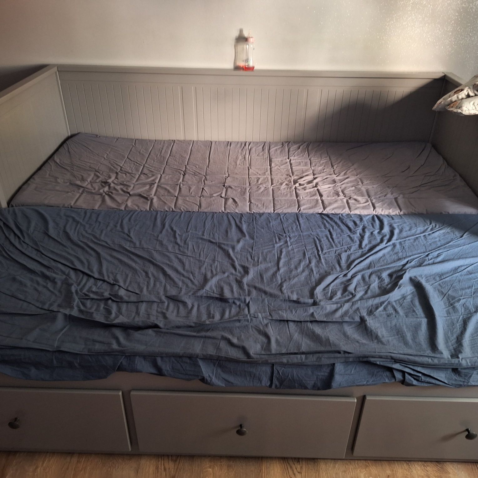Łóżko hemnes z szufladami