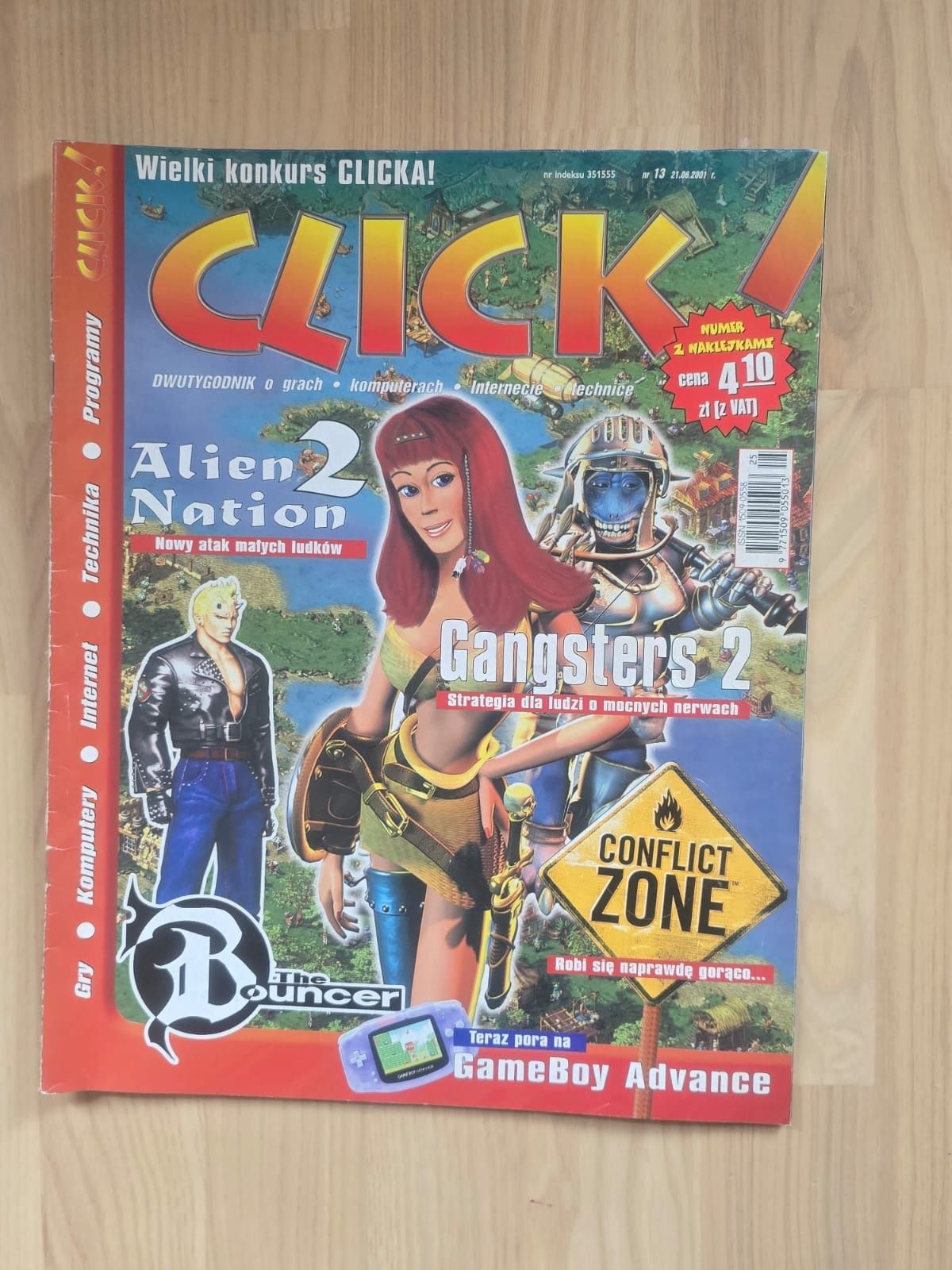 Click magazyn komputerowy z lat 2001,2002,2004
