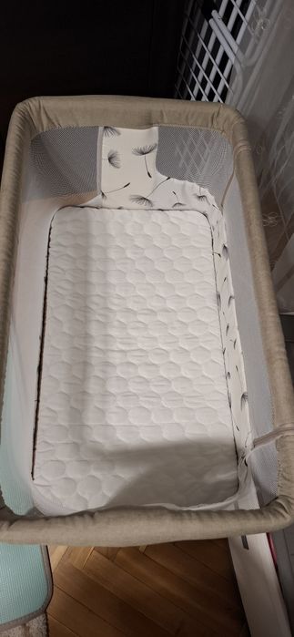 Łóżeczko dostawne, wolnostojące, kołyska 3w1 Lionelo A