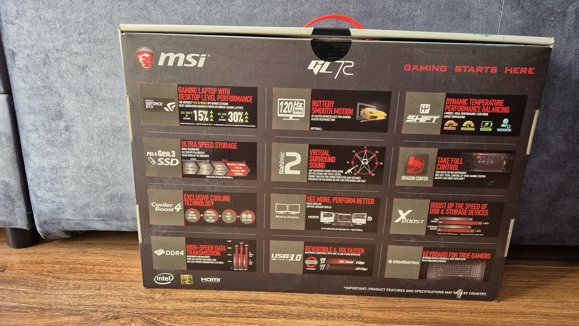 Msi GL72 6QC-029XPL